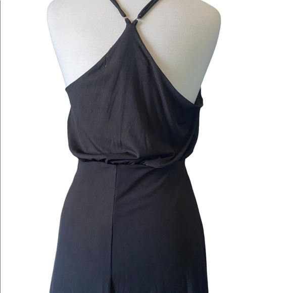 NWOT knee high slit black dress - Picture 3 of 6